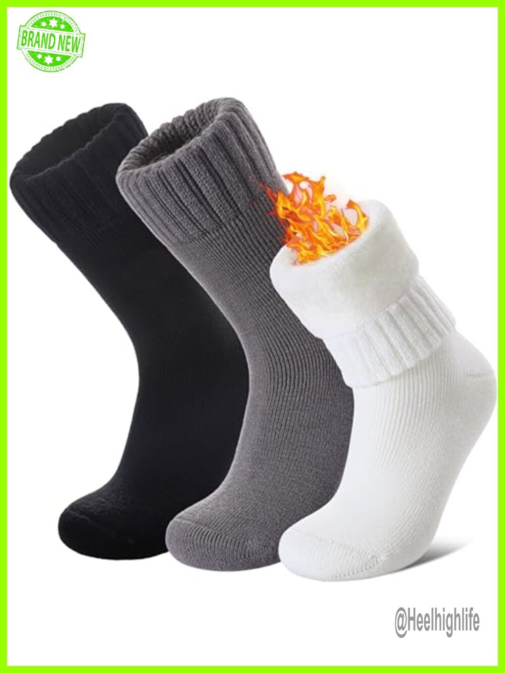 LANLEO Thermal Socks Extra Thick Insulated Crew Boot Ski Socks